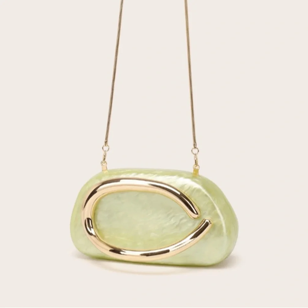 N/A green crossbody